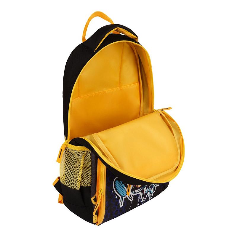 Рюкзак ArtSpace School "Graffiti", 44*31*16см, 1 отделение, 4 кармана, уплотн. спинка 