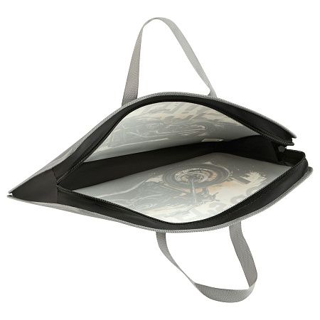 Папка с ручками А4 ArtSpace "Cruiser", пластик, на молнии, 45мм 