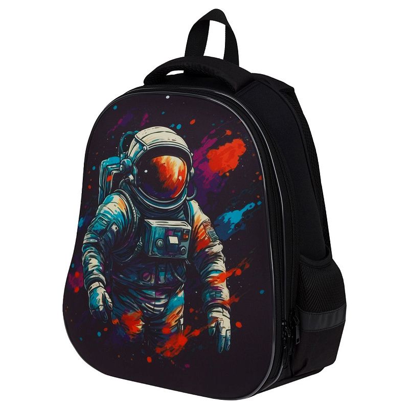 Ранец ArtSpace School Friend "Galaxy" 39*30*18см, 2 отделения, 2 кармана, анатомическая спинка 