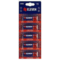 Батарейка Eleven AAA (LR03) алкалиновая, BC5 отрывной набор