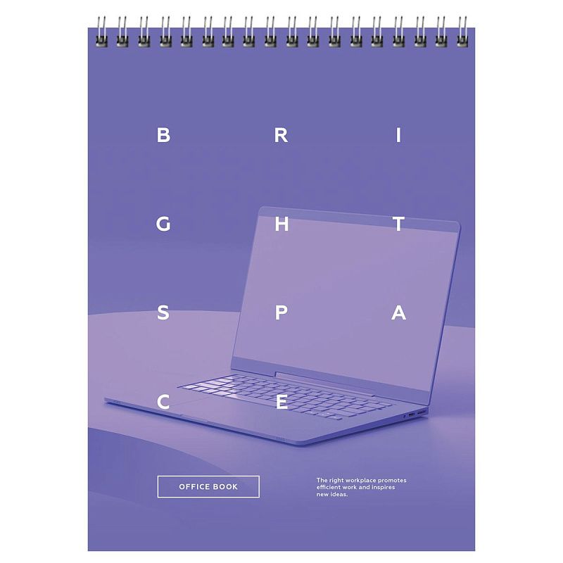 Блокнот А5 60л. на гребне BG "Office book"