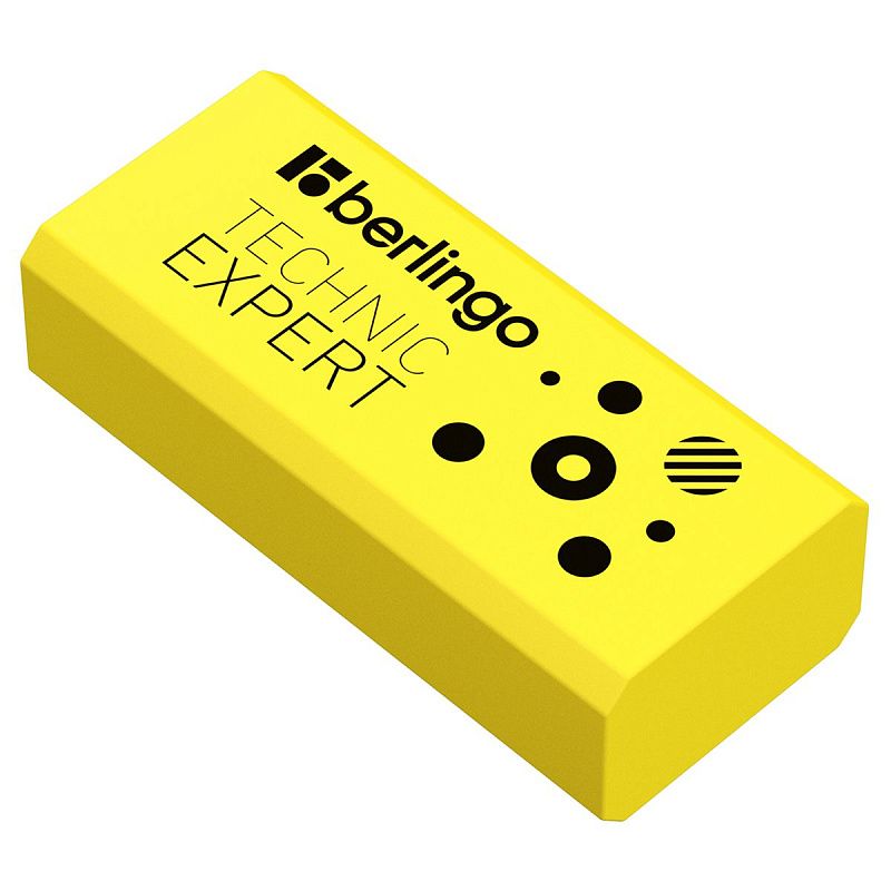 Ластик Berlingo "Technic Expert", 4шт., прямоугольные, 40*18*11мм, пакет с европодвесом 