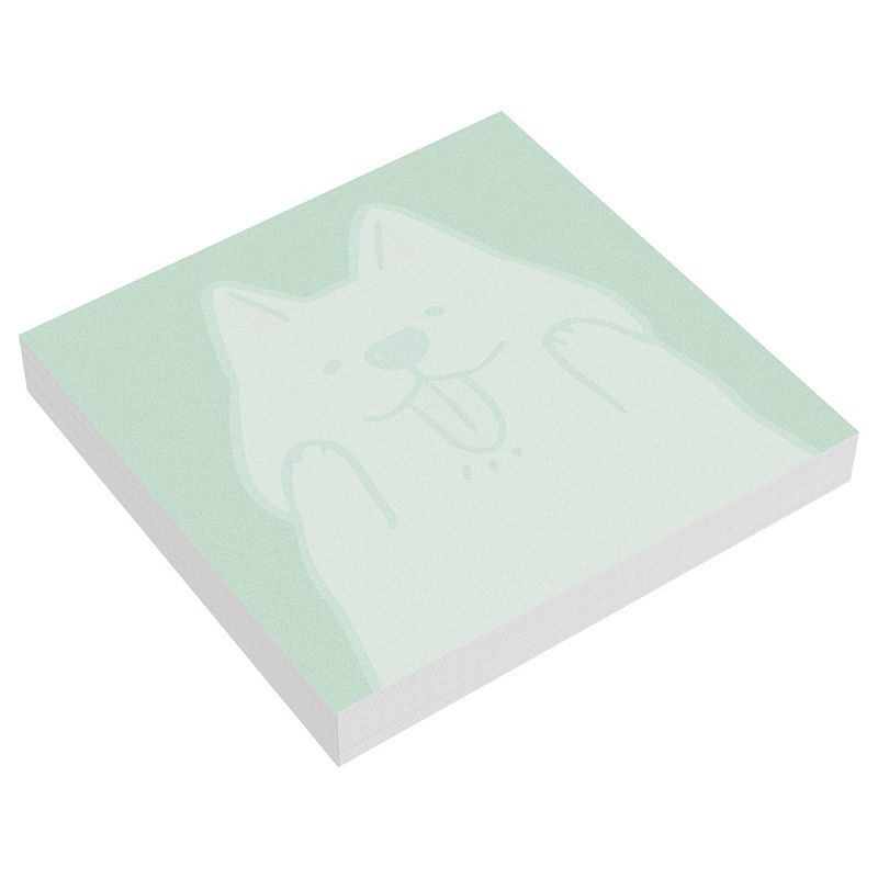 Блок для записей MESHU "Puppy", 8,5*8,5см, 100л., на склейке