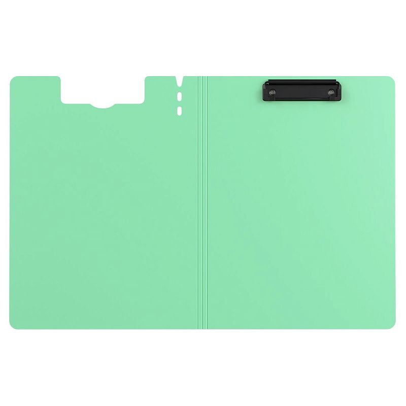 Папка-планшет с зажимом Berlingo "Haze" А4, пластик (полифом), 1800мкм, розовая 