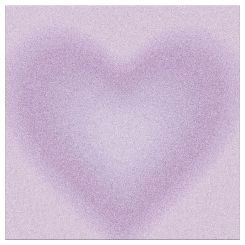Блок для записей MESHU "Purple heart", 8,5*8,5см, 100л., на склейке