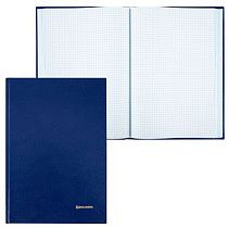 Книга учета 160 л., клетка, твердая, бумвинил, блок офсет, А4 (200х290 мм), BRAUBERG, 130182