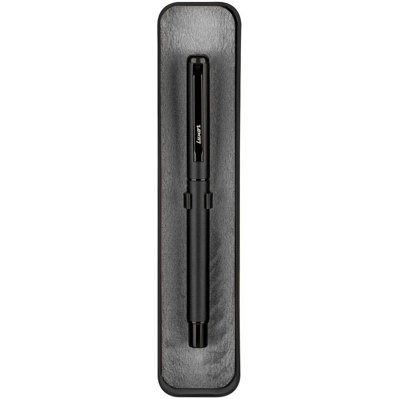 Ручка шариковая Luxor "Meek" синяя, 0,7мм, корпус черный, футляр 