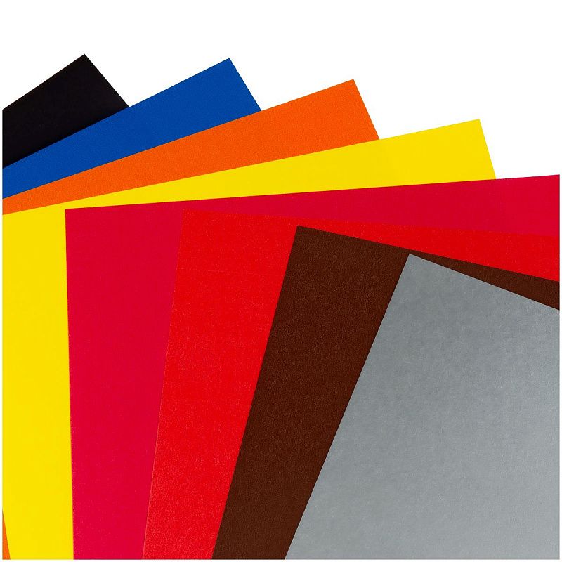 Картон цветной А4 двустор., Мульти-Пульти, 10л., 10цв., мелованный, в папке, "Енот в волшебном мире"