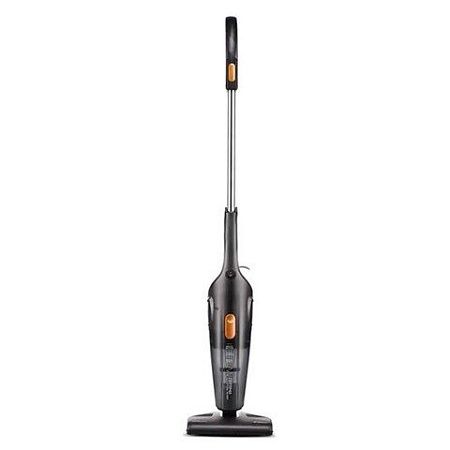 Пылесос вертикальный DEERMA DX115C, 2 в 1, потребляемая мощность 600 Вт, контейнер 1,2 л, черный