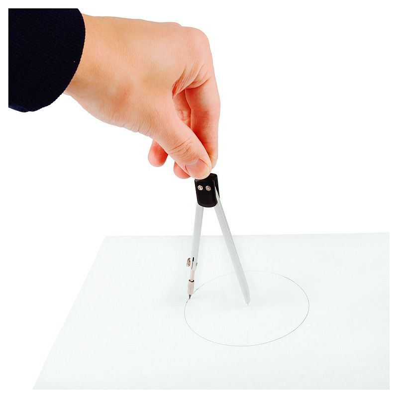 Готовальня ArtSpace, 2 предмета, циркуль 135мм, пластиковый футляр 