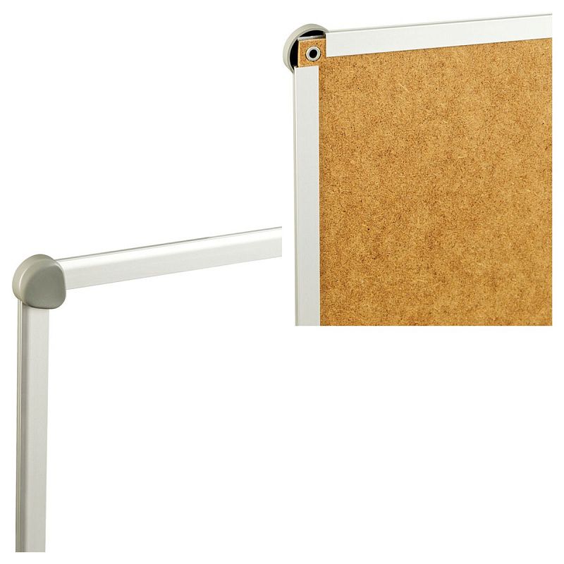 Доска магнитно-маркерная OfficeSpace, 45*60см, алюминиевая рамка Slim, полочка