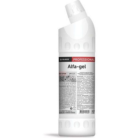 Средство для уборки санитарных помещений 750 мл, PRO-BRITE ALFA-GEL, кислотное, концентрат, гель, 054-075 