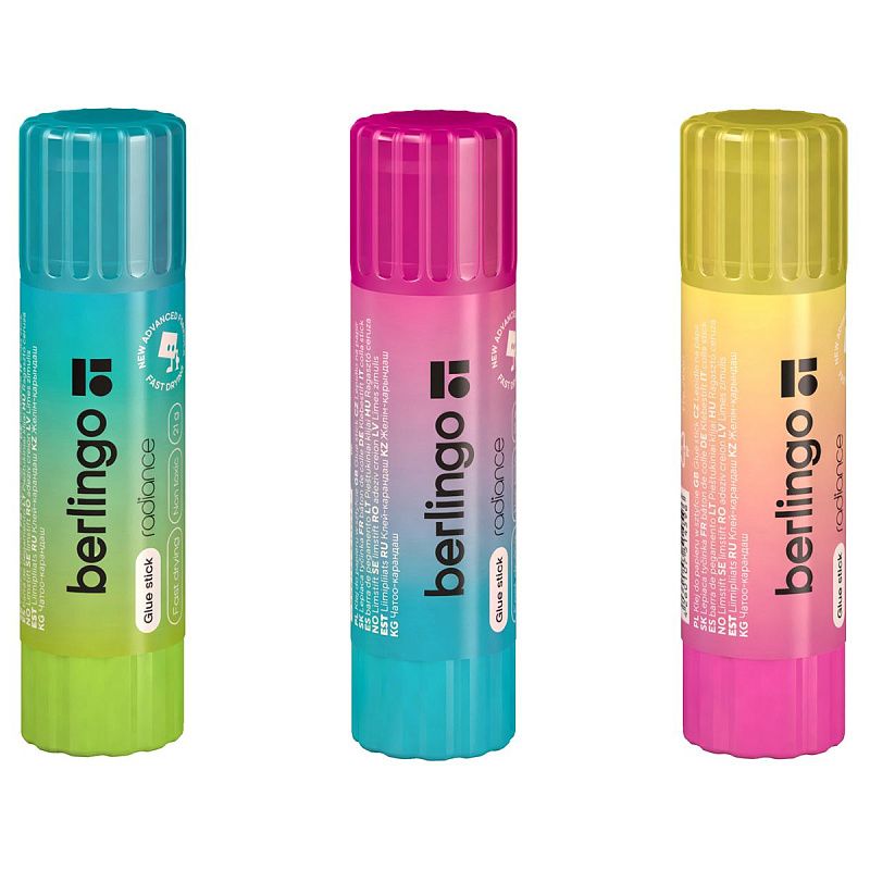 Клей-карандаш Berlingo "Radiance", 21г, ПВП