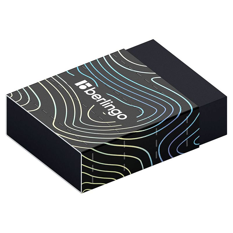 Ластик Berlingo "Electric", Eco-PVC, картонный держатель, 45*32*11мм 