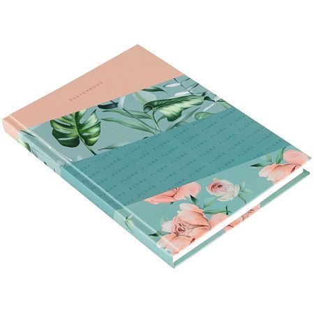 Скетчбук 80л., А5 7БЦ BG "Gently", матовая ламинация, 100г/м2
