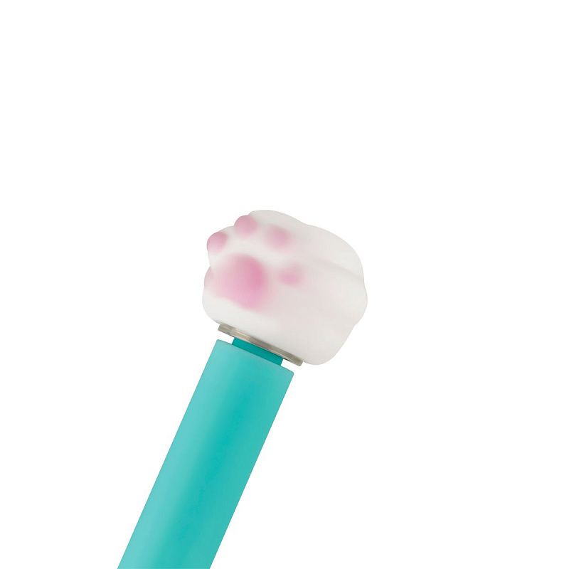 Ручка шариковая автоматическая MESHU "Spinner Paw" синяя, 0,7мм, корпус ассорти 