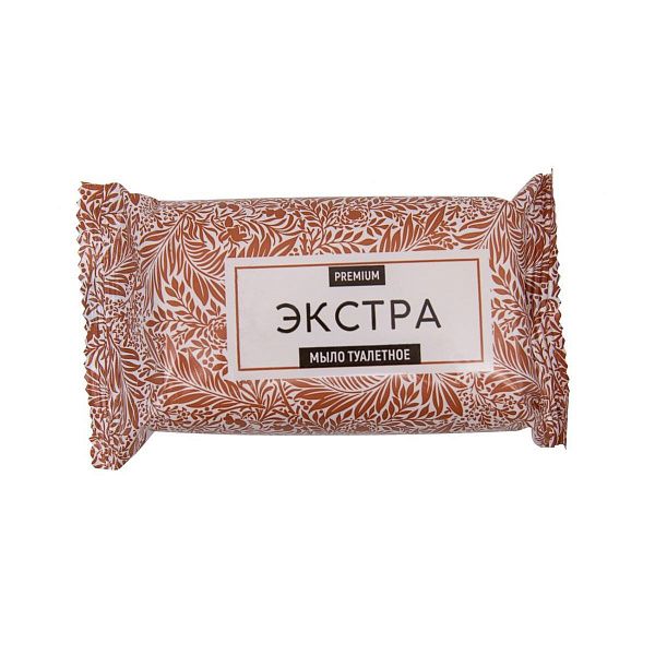 Мыло туалетное ММЗ "Экстра", Марка "Э", флоу-пак, 100г 