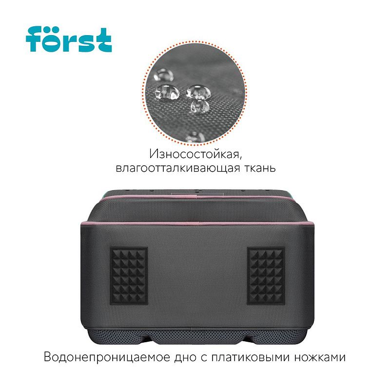Ранец Först F-Base "Kittens" 36*29*17см, 3 отделения, 2 кармана, анатомическая спинка 