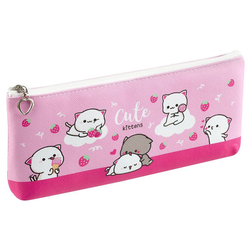 Пенал мягкий 200*85*30 MESHU "Cute", искусственная кожа 