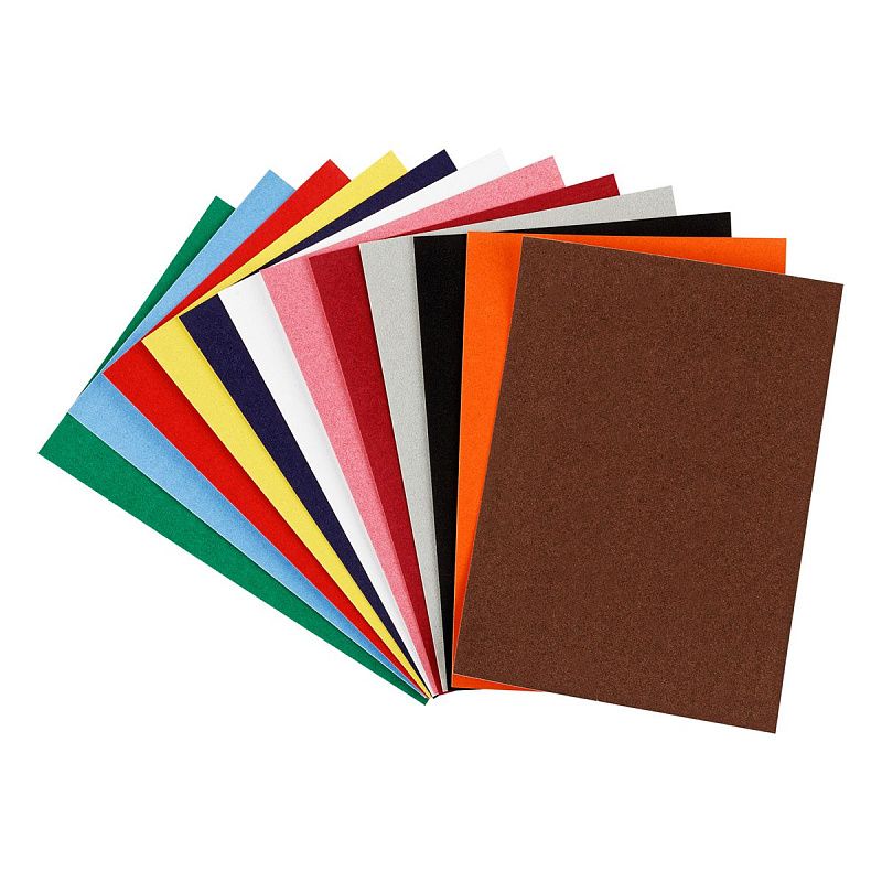 Картон бархатный А5, Мульти-Пульти, 12л., 12цв., "Енот в волшебном мире"