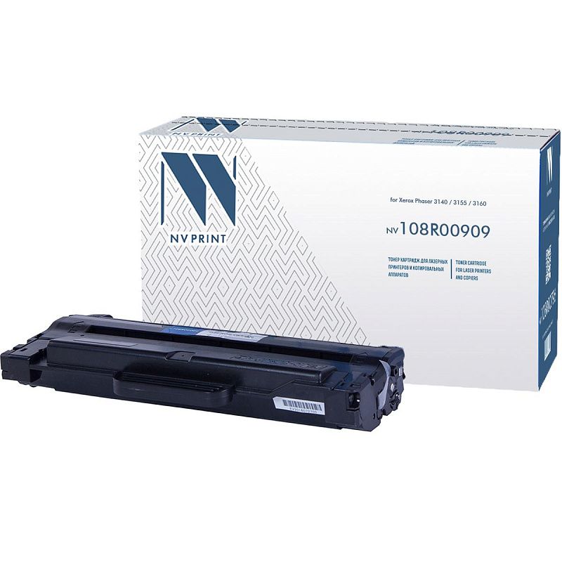 Картридж совм. NV Print 108R00909 черный для Xerox 3140/3155/3160 (2500стр.)