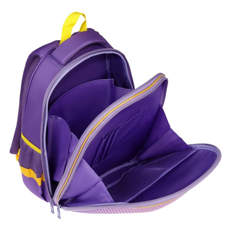 Ранец ArtSpace School Friend "Unicorn Power" 39*30*18см, 2 отделения, 2 кармана, анатомическая спинка 