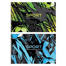 Альбом для рисования 24л., А4, на гребне BG "Sport"