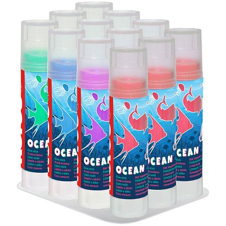 Клей-карандаш Kores "Ocean", 20г, прозрачный, ПВП