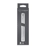 Ручка шариковая Parker "Urban Мetro Metallic CT" черная, 1,0мм, поворот., подарочная упаковка с европодвесом