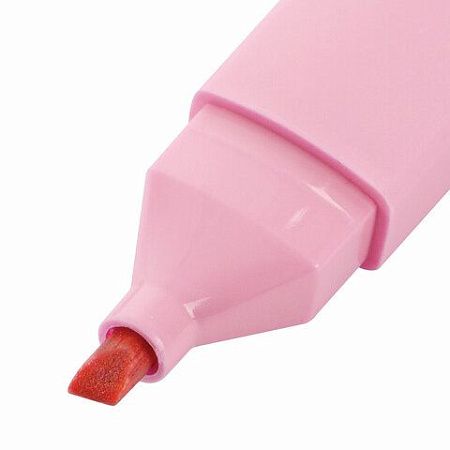 Текстовыделитель ЮНЛАНДИЯ "COLORSTAR PASTEL", ПАСТЕЛЬНЫЙ РОЗОВЫЙ, линия 1-4 мм, 151712 