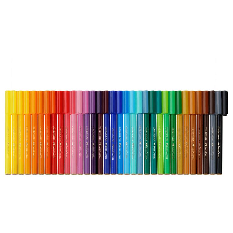 Набор для рисования Faber-Castell "Connector Unicorn" 33 фломастера
