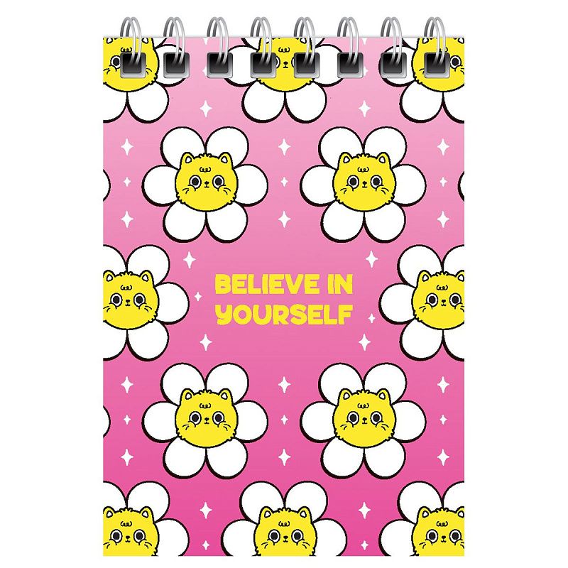 Блокнот А7 40л. на гребне BG "МИКС для девочек"