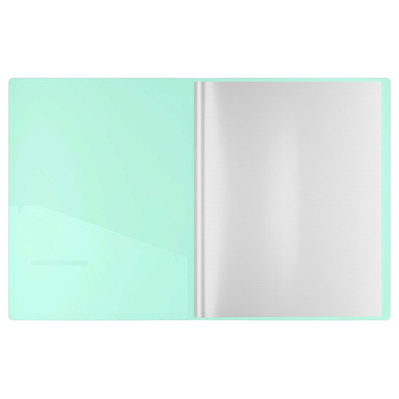 Папка с 30 вкладышами Berlingo "Haze", 17мм, 600мкм, с внутр. карманом, розовая, софт-тач 