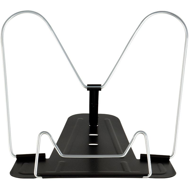 Подставка для книг СТАММ, металлическая, чёрная 