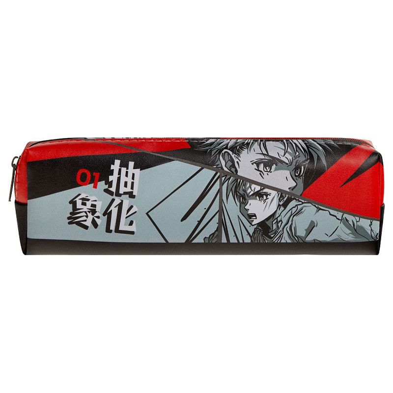 Пенал мягкий 200*55*40 MESHU "Anime", искусственная кожа 