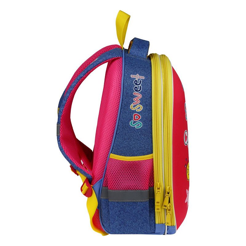 Ранец ArtSpace School Friend "Cute Cats" 39*30*18см, 2 отделения, 2 кармана, анатомическая спинка 