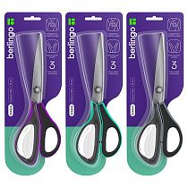 Ножницы Berlingo "Easycut 350", 23см, ассорти, эргономичные ручки, мягкие вставки, европодвес Ножницы Berlingo "Easycut 350", 23см, ассорти, эргономичные ручки, мягкие вставки, европодвес