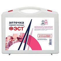 Аптечка первой помощи ФЭСТ для учебных, общеобразовательных учреждений, футляр 8М, приказ №261н