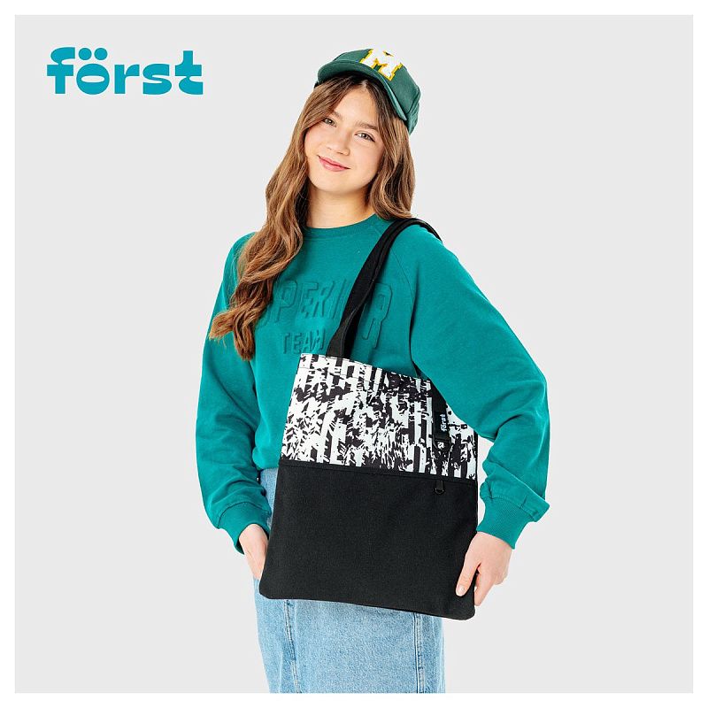 УЦЕНКА - Сумка-шоппер Först "Wild" 40*35см, 1 отделение, женская (осн 368276) 