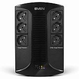 Источник бесперебойного питания SVEN UP-L1000E, 510VA (290 W), 6 евророзеток, SV-016593