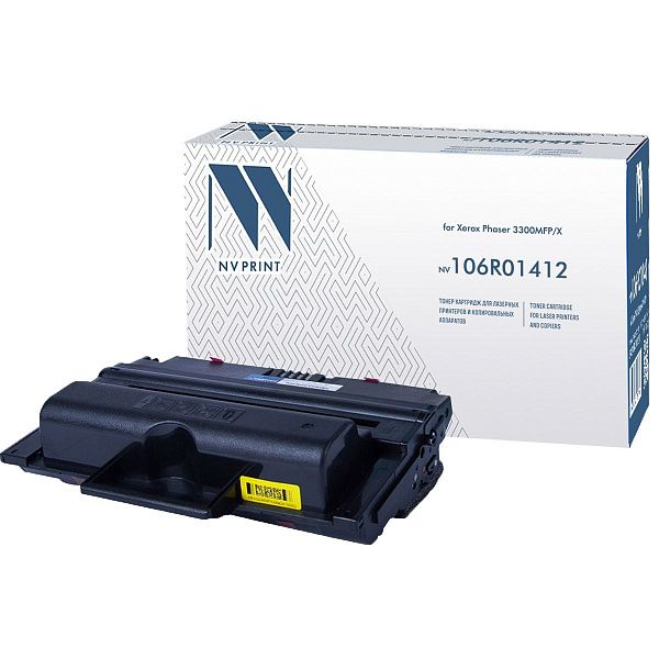 Картридж совм. NV Print 106R01412 черный для Xerox 3300 MFP/X (8000стр.)