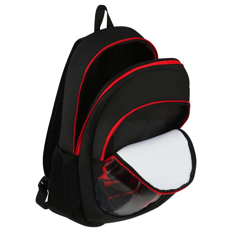 Рюкзак ArtSpace Classic "The Midnight Club", 45*30*16 см, 2 отделения, 2 кармана, PU покрытие, уплотн. спинка 