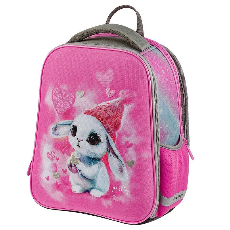 Ранец Berlingo Expert Mini "Dreamy Bunny" 36*27*14см, 2 отделения, 2 кармана, анатомическая спинка