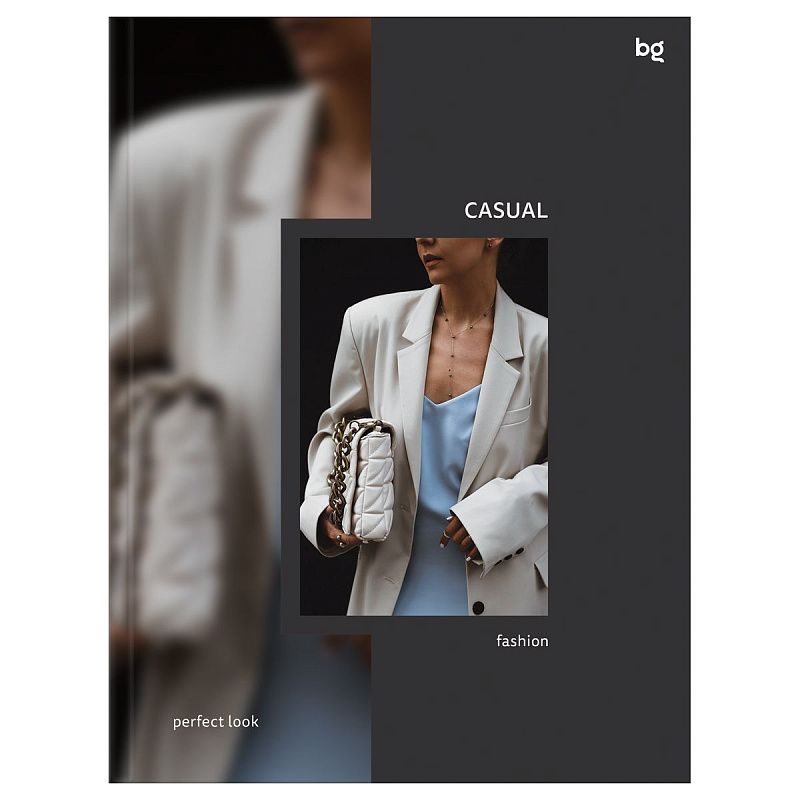 Бизнес-блокнот А5, 64л., ЛАЙТ BG "Стиль. Мода", soft-touch ламинация