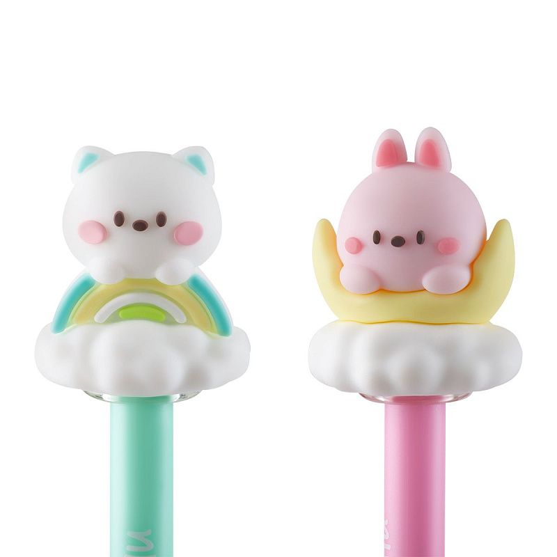 Ручка шариковая MESHU "Cute Dreamers" синяя, 0,7мм, корпус ассорти 