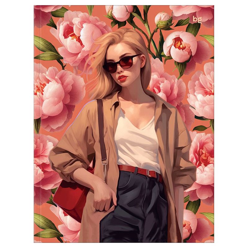 Бизнес-блокнот А5, 64л., ЛАЙТ BG "New look", глянцевая ламинация