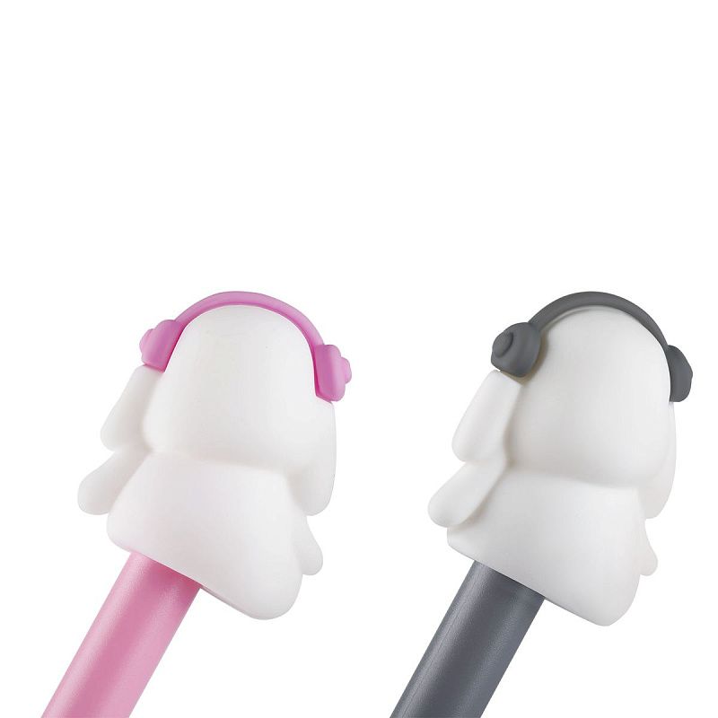 Ручка шариковая MESHU "Music Bunny" синяя, 0,7мм, корпус ассорти 