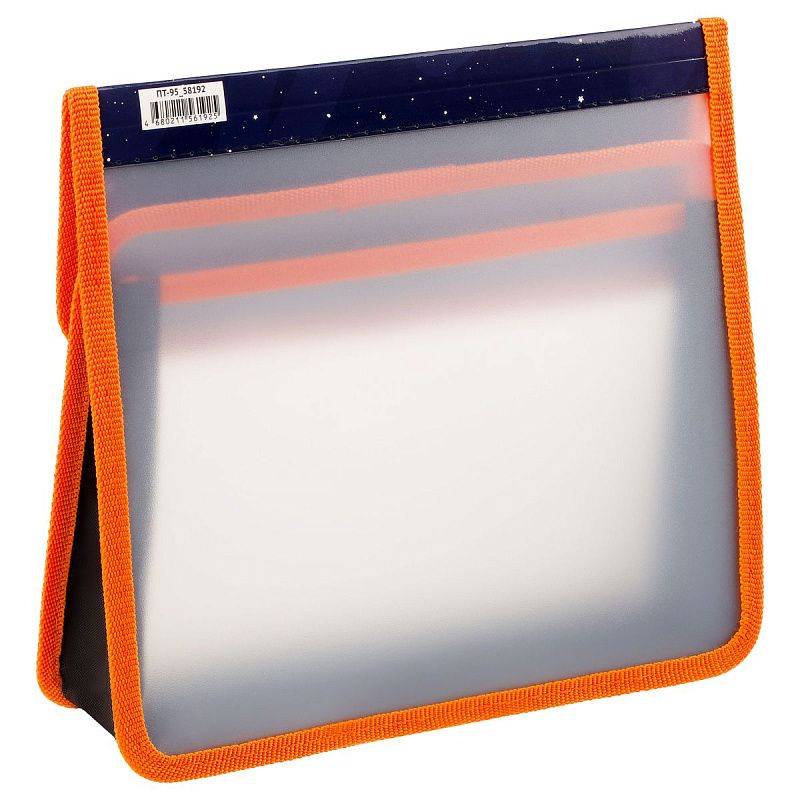 Папка для тетрадей 2 отделения, А5, ArtSpace "Up", пластик, на липучке 