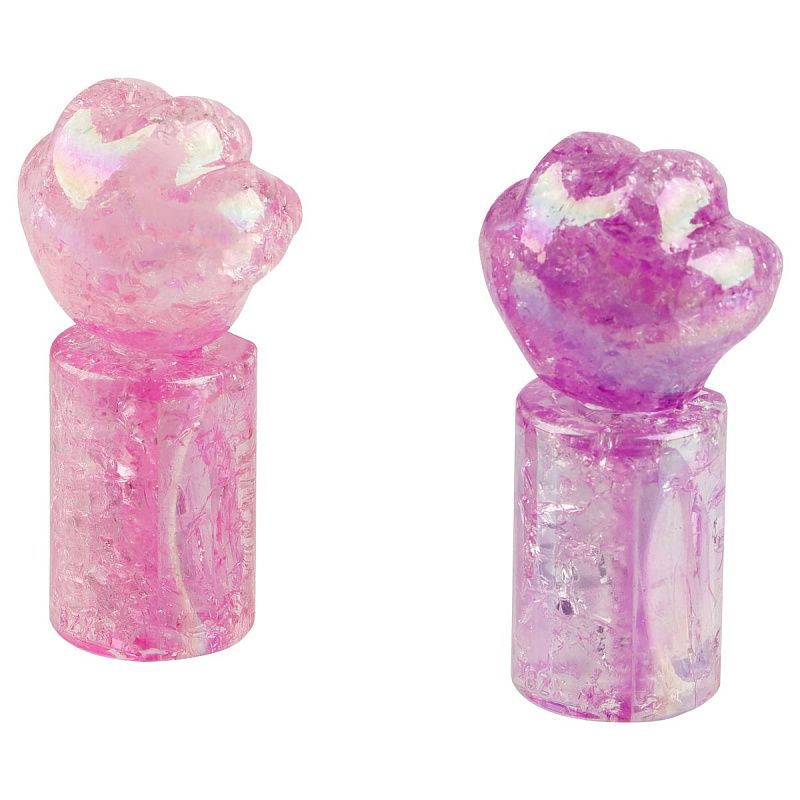 Точилка пластиковая MESHU "Cute paw", 1 отверстие, ассорти 