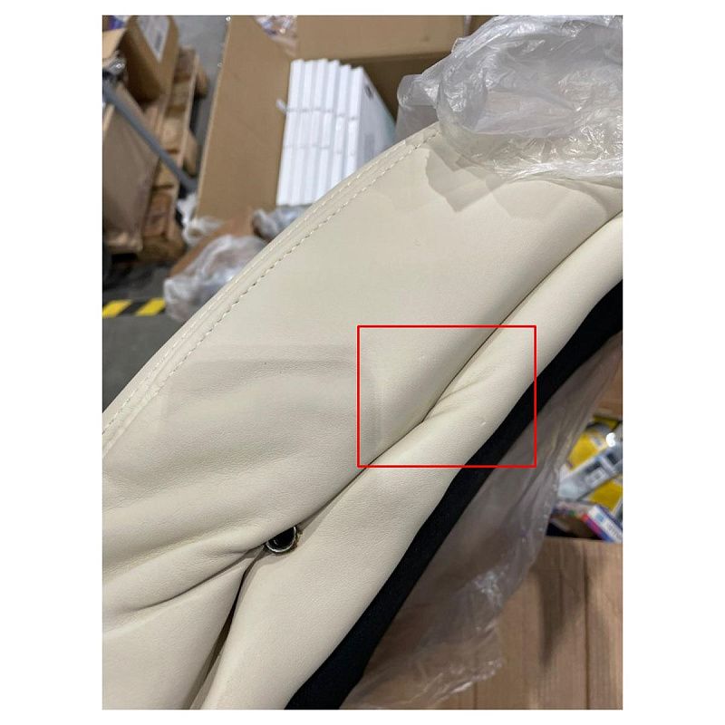 УЦЕНКА - Кресло руководителя Helmi HL-ES11 "Сonvince", повышенной прочности, экокожа бежевая, мультиблок, до 250кг